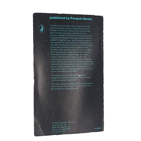 The Beginnings of English Society by Dorothy Whitelock - Pelican, 1971