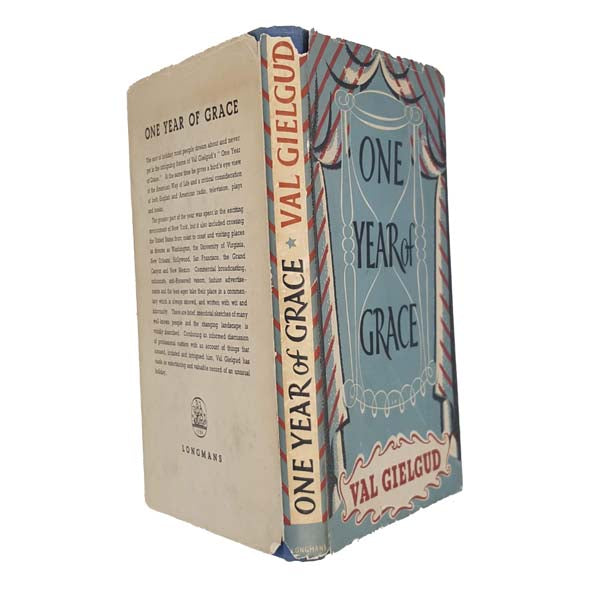 One Year of Grace: A Fragment of Autobiography by Val Gielgud 1950 - First Edition