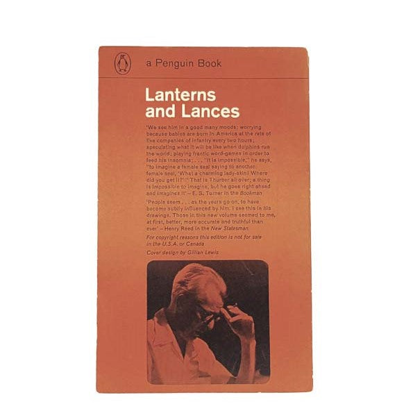 Lanterns and Lances by James Thurber, penguin,1963