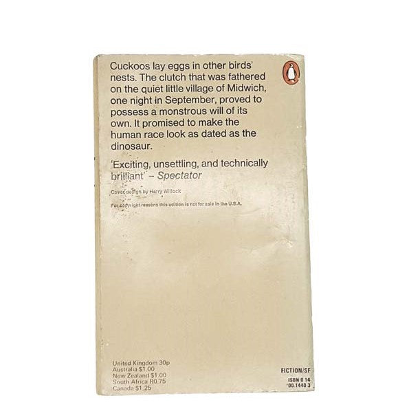 The Midwich Cuckoos by James Thurber, penguin,1971
