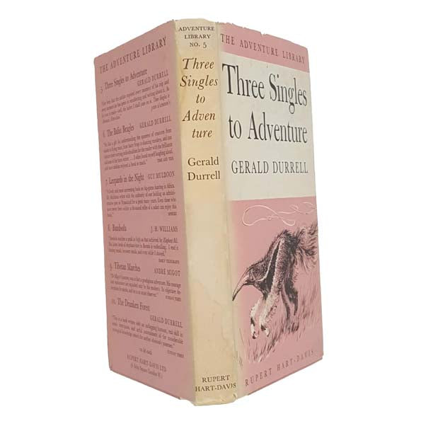Three Singles to Adventure by Gerald Durrell 1962