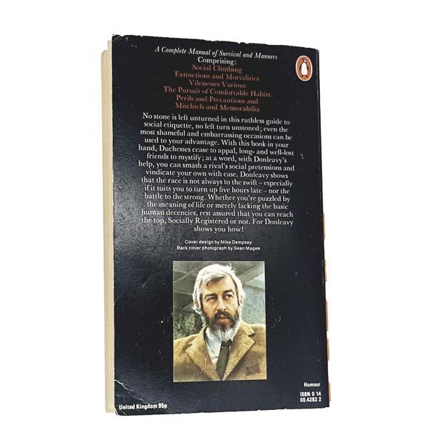 The Unexpurgated Code by J.P. Donleavy, penguin,1975