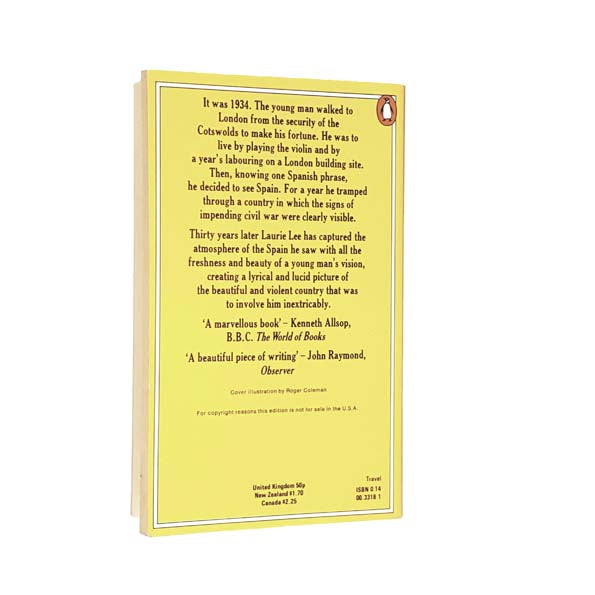 Laurie Lee's As I Walked Out One Midsummer Morning 1975 - Penguin
