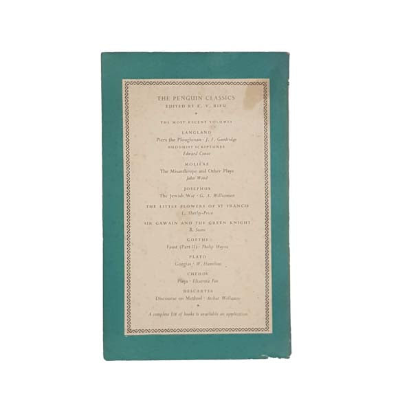 St John of the Cross's Poems - Penguin, 1960