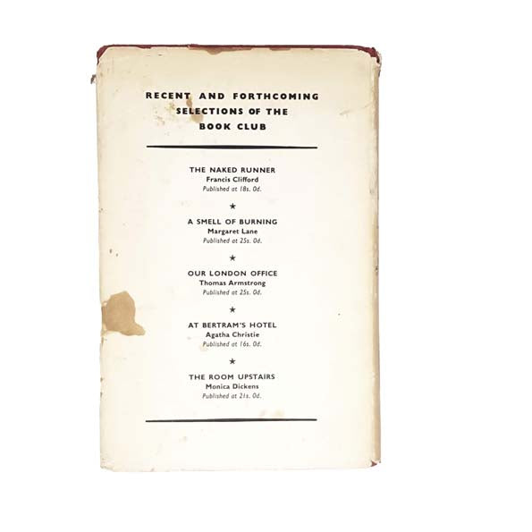 The Waters Under the Earth by John Moore 1965 - Book Club