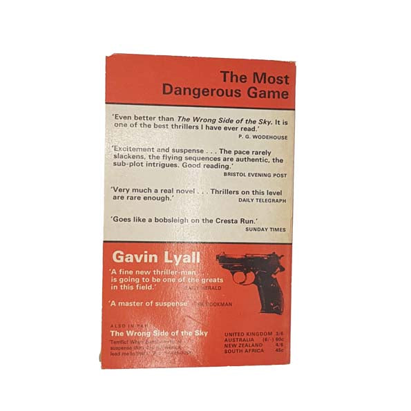 The Most Dangerous Game by Gavin Lyall 1966