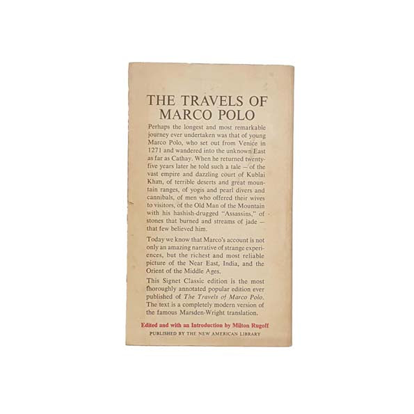 The Travels of Marco Polo 1961