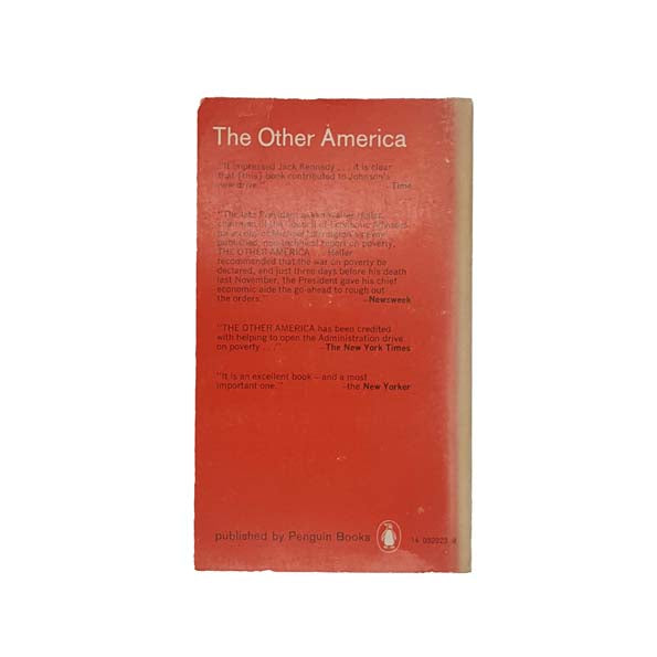 The Other America: Poverty in the United States by Michael Harrington - Penguin, 1969