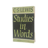 C.S. Lewis' Studies in Words 1979