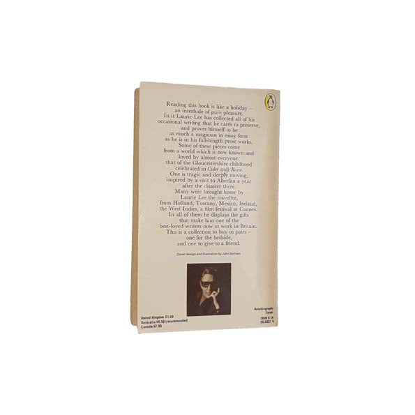 Laurie Lee's I Can't Stay Long - Penguin, 1981