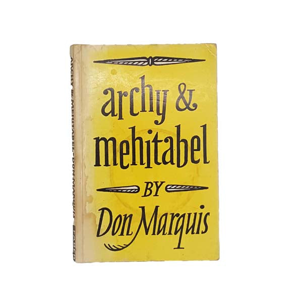 Archy &amp; Mehitabel by Don Marquis - Faber, 1974