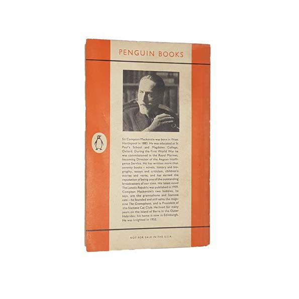 The Rival Monster by Compton Mackenzie - Penguin, 1959