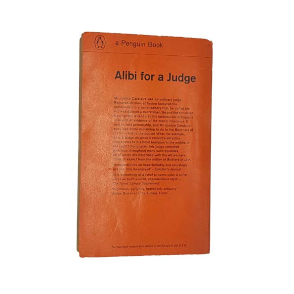 Alibi for a Judge by Henry Cecil - Penguin, 1963