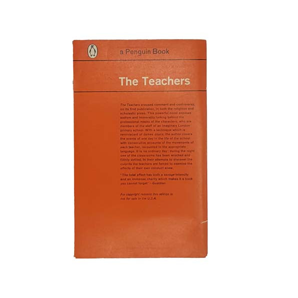 The Teachers by G.W. Target - Penguin, 1963