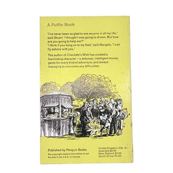 Stuart Little by E.B. White, puffin,1969