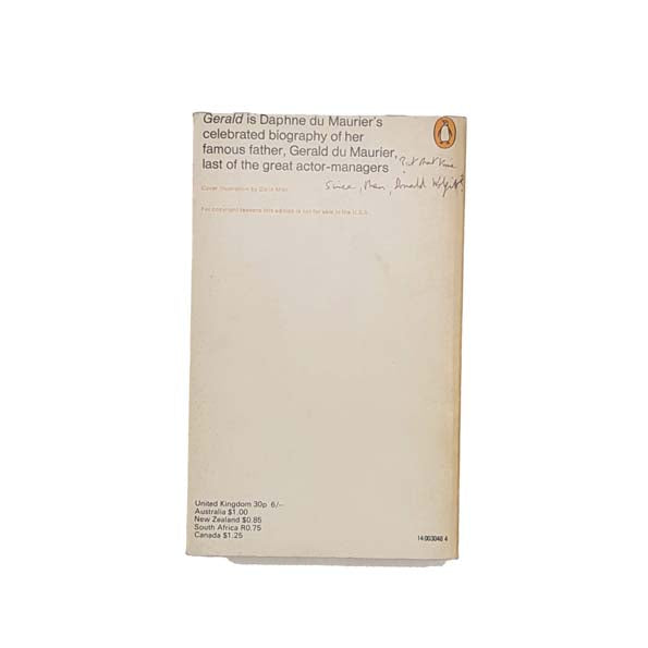 Daphne du Maurier’s Gerald - Penguin, 1970
