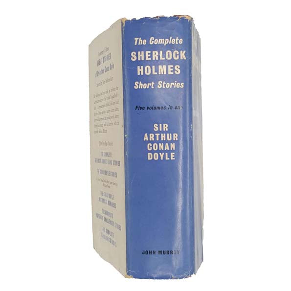 The Complete Sherlock Holmes Short Stories by Sir Arthur Conan Doyle 1959