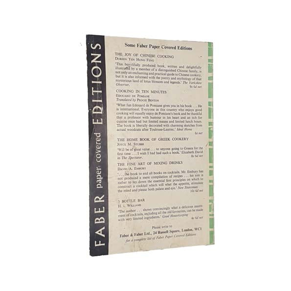 How To Cook &amp; Eat in Chinese by Buwei Yang Chao - Faber, 1968