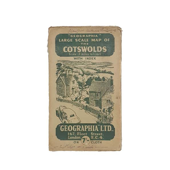 Large Scale Map of The Cotswolds