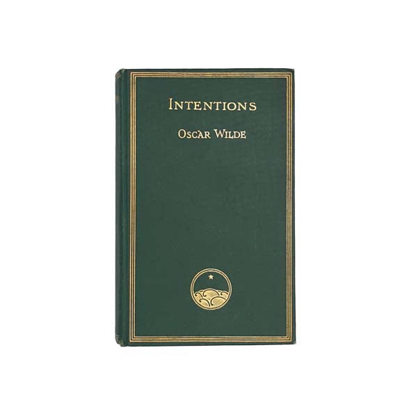 Oscar Wilde's Intentions - Methuen, 1911
