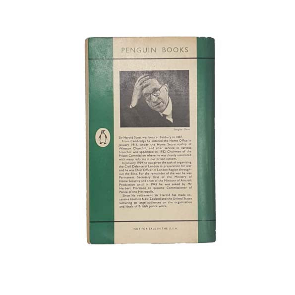 Scotland Yard by Sir Harold Scott - Penguin, 1957