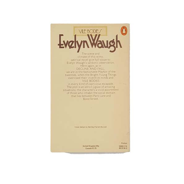 Evelyn Waugh's Vile Bodies - Penguin, 1976