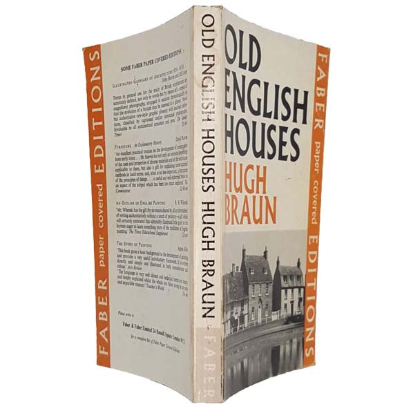 Old English Houses by Hugh Braun - Faber, 1969