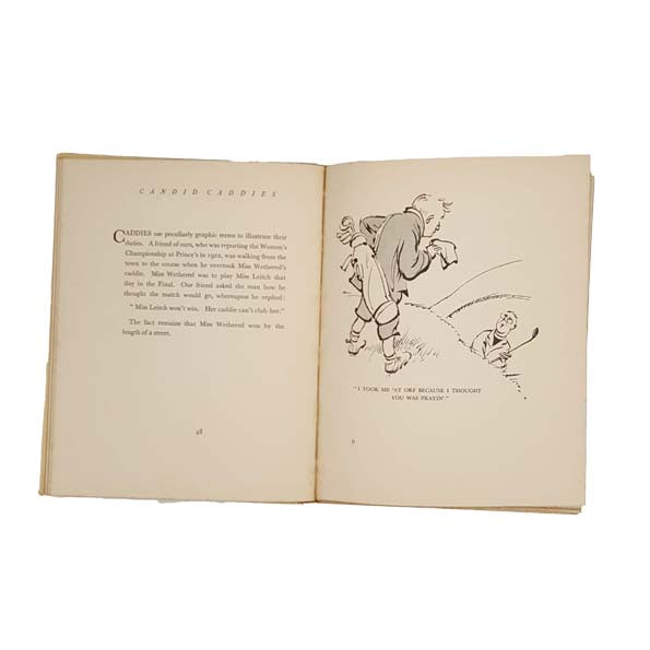 Candid Caddies by Charles Graves and Henry Longhurst 1935 - First Edition