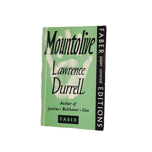Mountolive by Lawrence Durrell - Faber, 1958