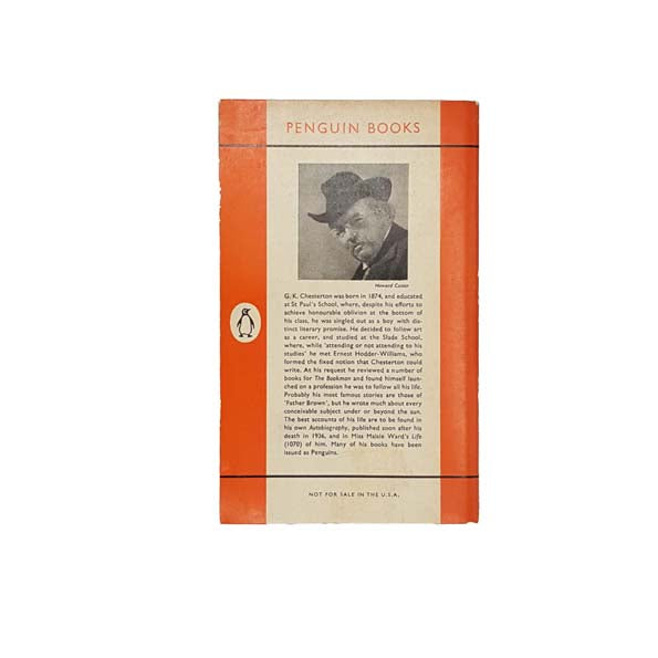 The Flying Inn by G.K. Chesterton 1958