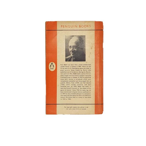 Isaac Babel's Collected Stories - Penguin, 1961
