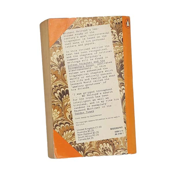 Lytton Strachey: A Biography by Michael Holroyd - Penguin, 1971