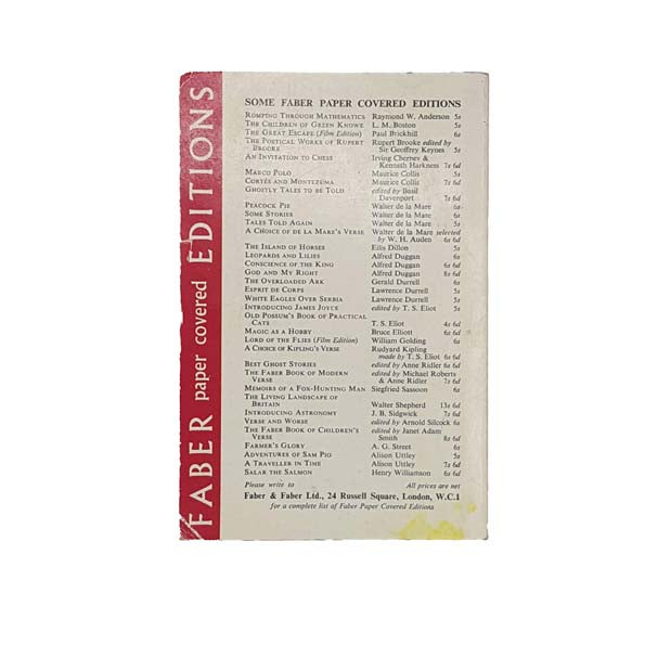 The Children of Green Knowe by L.M. Boston - Faber, 1963