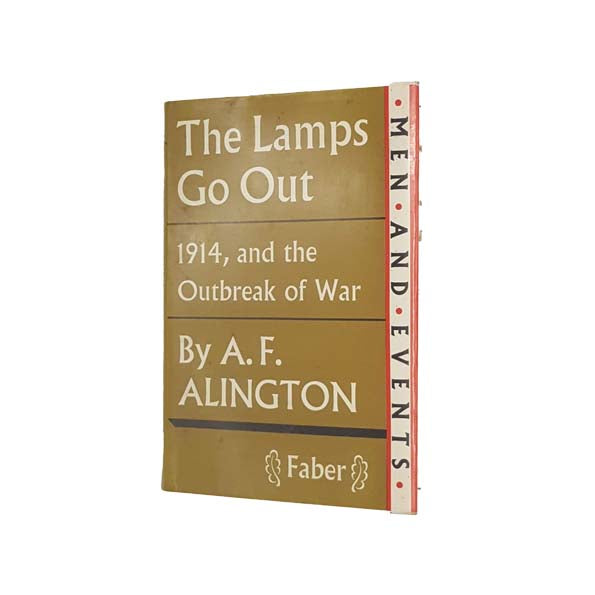 The Lamps Go Out by A.F. Alington - Faber, 1962, First Edition