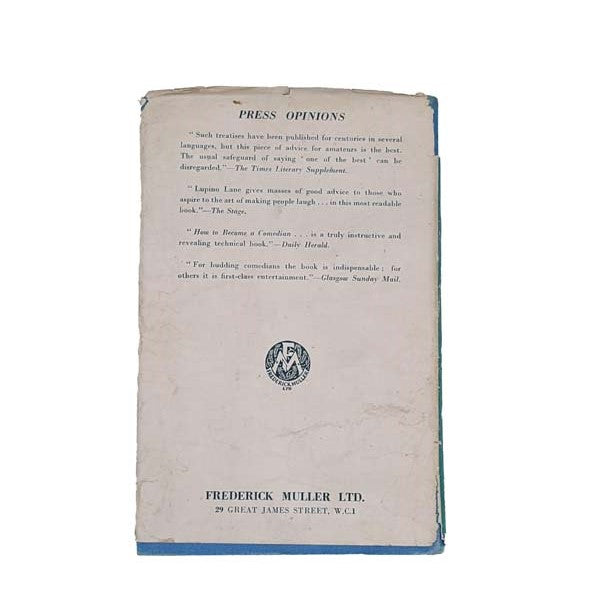 How To Become a Comedian by Lupino Lane, frederick muller, 1946