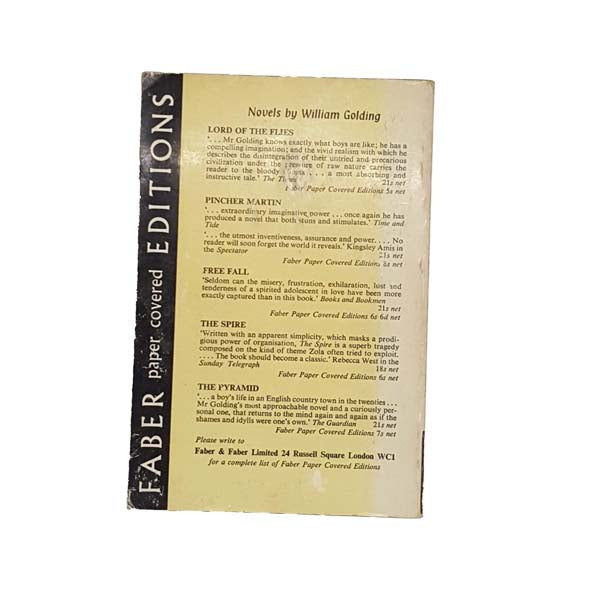 The Inheritors by William Golding - Faber, 1969