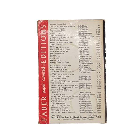 Tragedy at Law by Cyril Hare - Faber, 1965