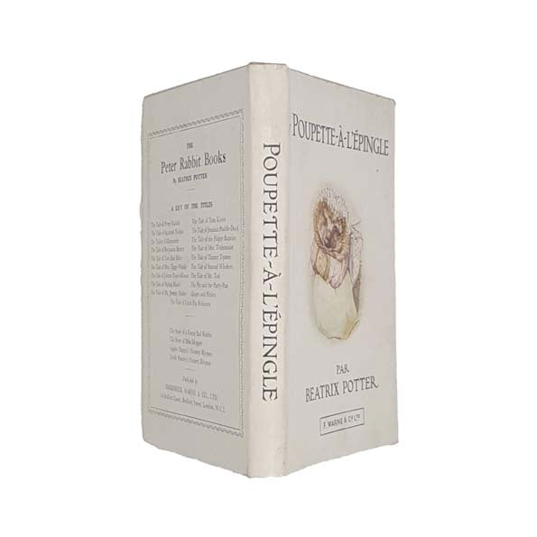 Beatrix Potter's Poupette-A-L'épingle - Mrs. Tiggy-Winkle in French