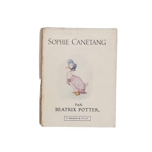 Beatrix Potter's Sophie Canétang - Jemima Puddle-Duck in French