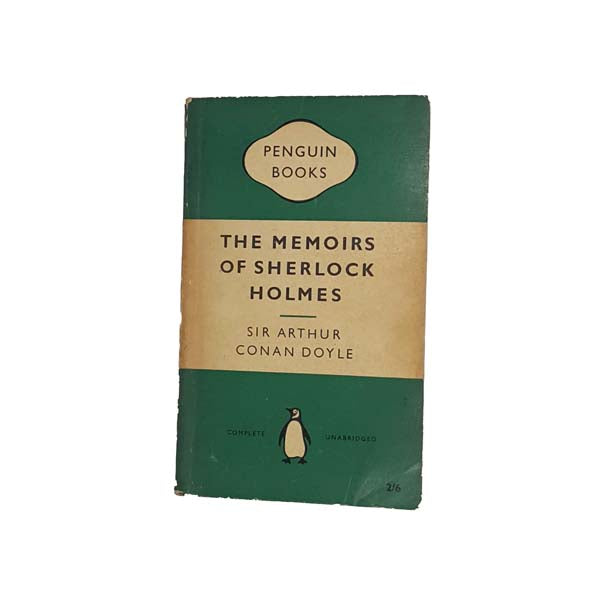 Memoirs of Sherlock Holmes by Sir Arthur Conan Doyle - Penguin, 1960