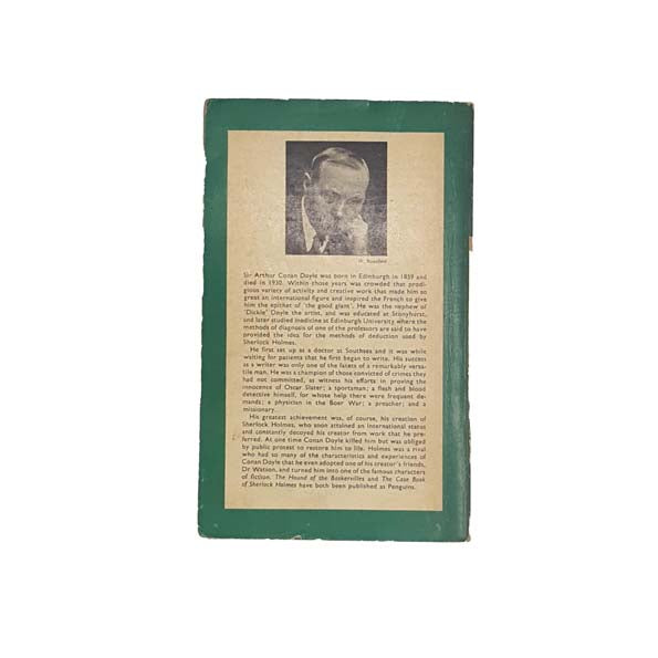 Memoirs of Sherlock Holmes by Sir Arthur Conan Doyle - Penguin, 1960