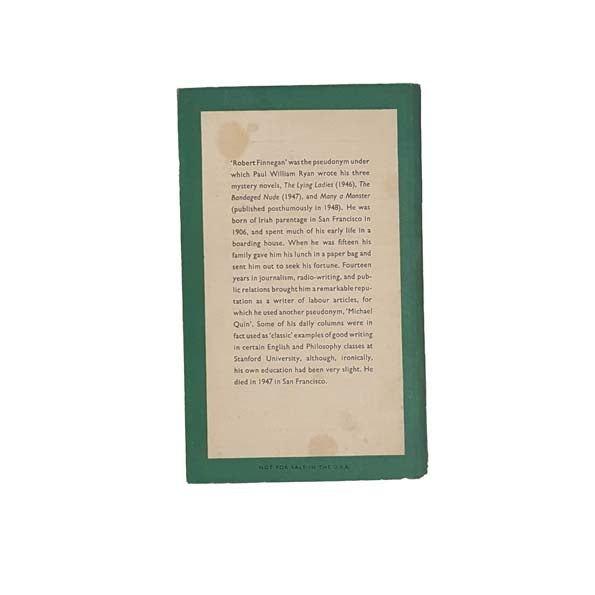 The Bandaged Nude by Robert Finnegan - Penguin, 1954