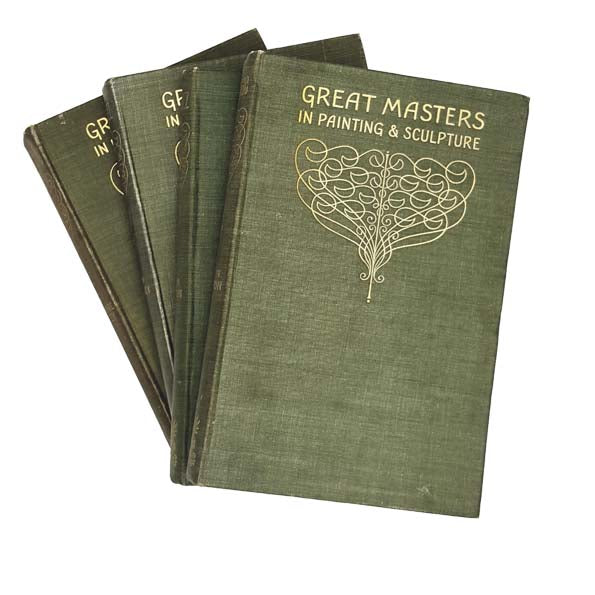 Great Masters in Painting &amp; Sculpture - 4 Book Collection, 1900