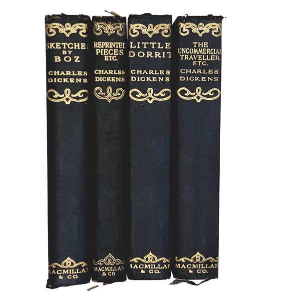 Charles Dickens Collection - 4 Book Set, Macmillan 1929