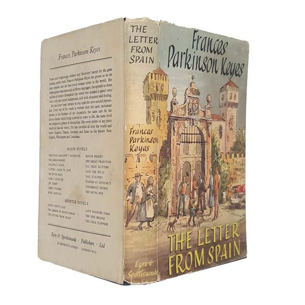 The Letter from Spain by Frances Parkinson Keyes 1959 - First Edition