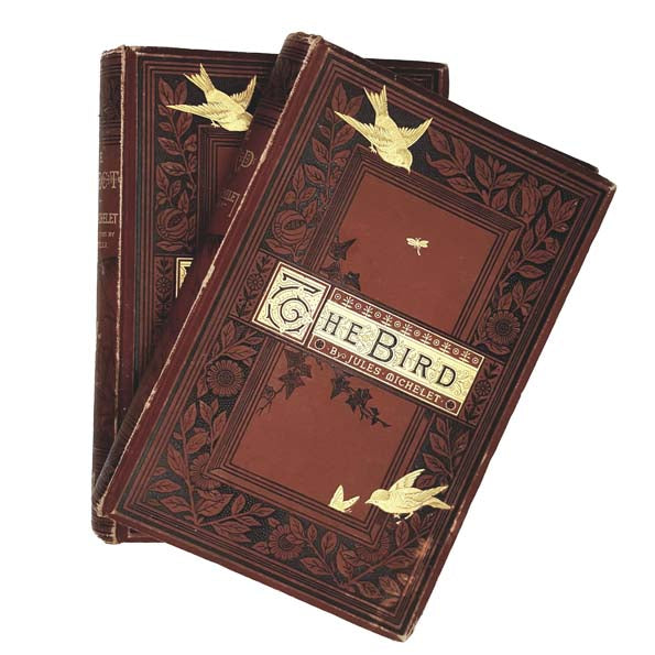 The Bird and The Insect by Jules Michelet - 2 Book Set, 1883