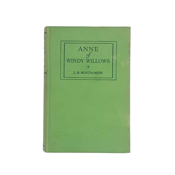 Anne of Windy Willows by L.M. Montgomery - Harrap, 1954