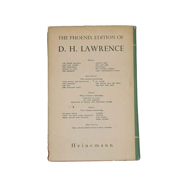 Kangaroo by D.H.Lawrence, william heinemann,1955