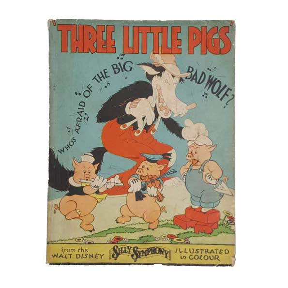 Three Little Pigs from Walt Disney Studios - First Edition, 1934
