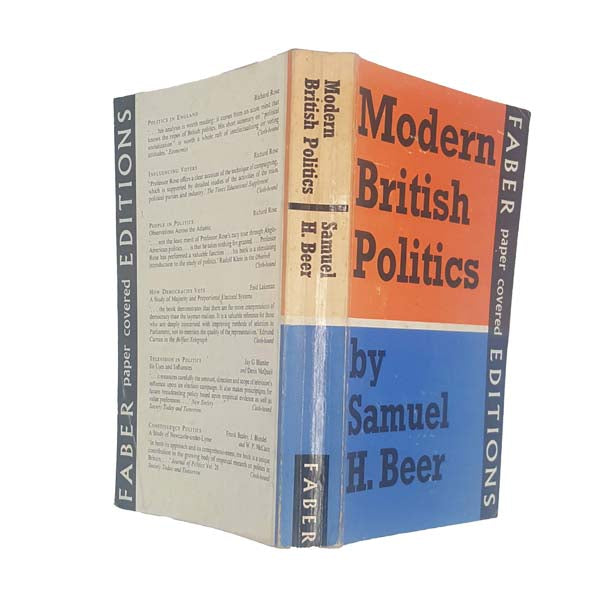 Modern British Politics by Samuel H. Beer - Faber, 1971